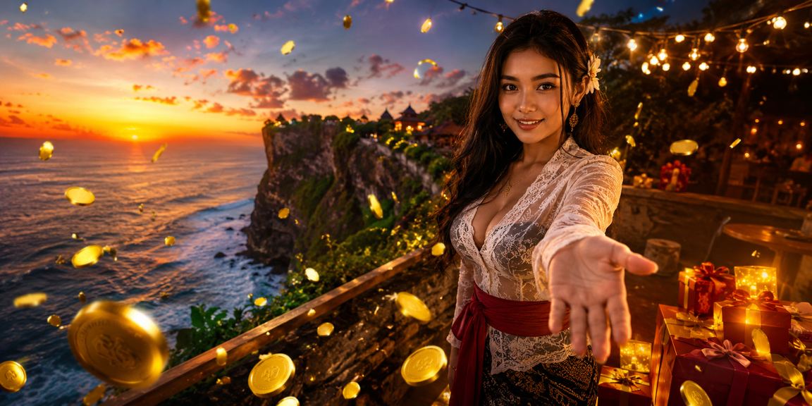 Suasana taruhan casino di tepi pantai yang menggambarkan hiburan kakektoto